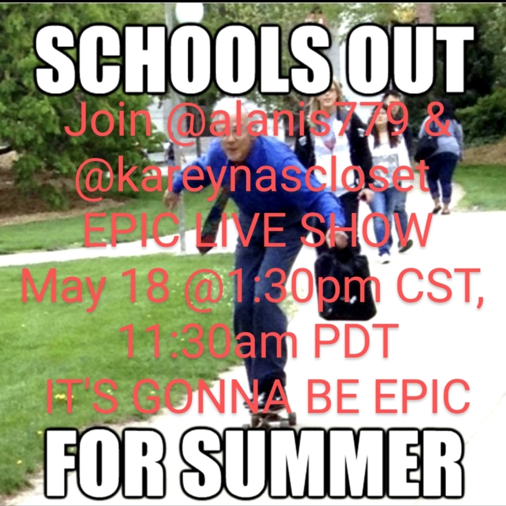 THE EPIC LIVE SHOW with @alanis779 & @kareynascloset!!!